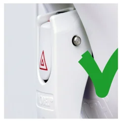 Die moderne Hausfrau Mobiler Handgriff mit Vakuum Sicherheitsanzeige 65 cm