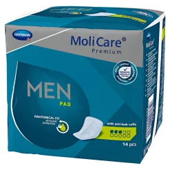 Die moderne Hausfrau MoliCare Premium MEN PAD, 14 Stück Saugleistung 400 ml
