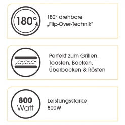 Die moderne Hausfrau Multifunktionsgrill 