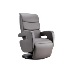 Die moderne Hausfrau Multifunktions-Massagesessel Komfort "AT-2800" grau