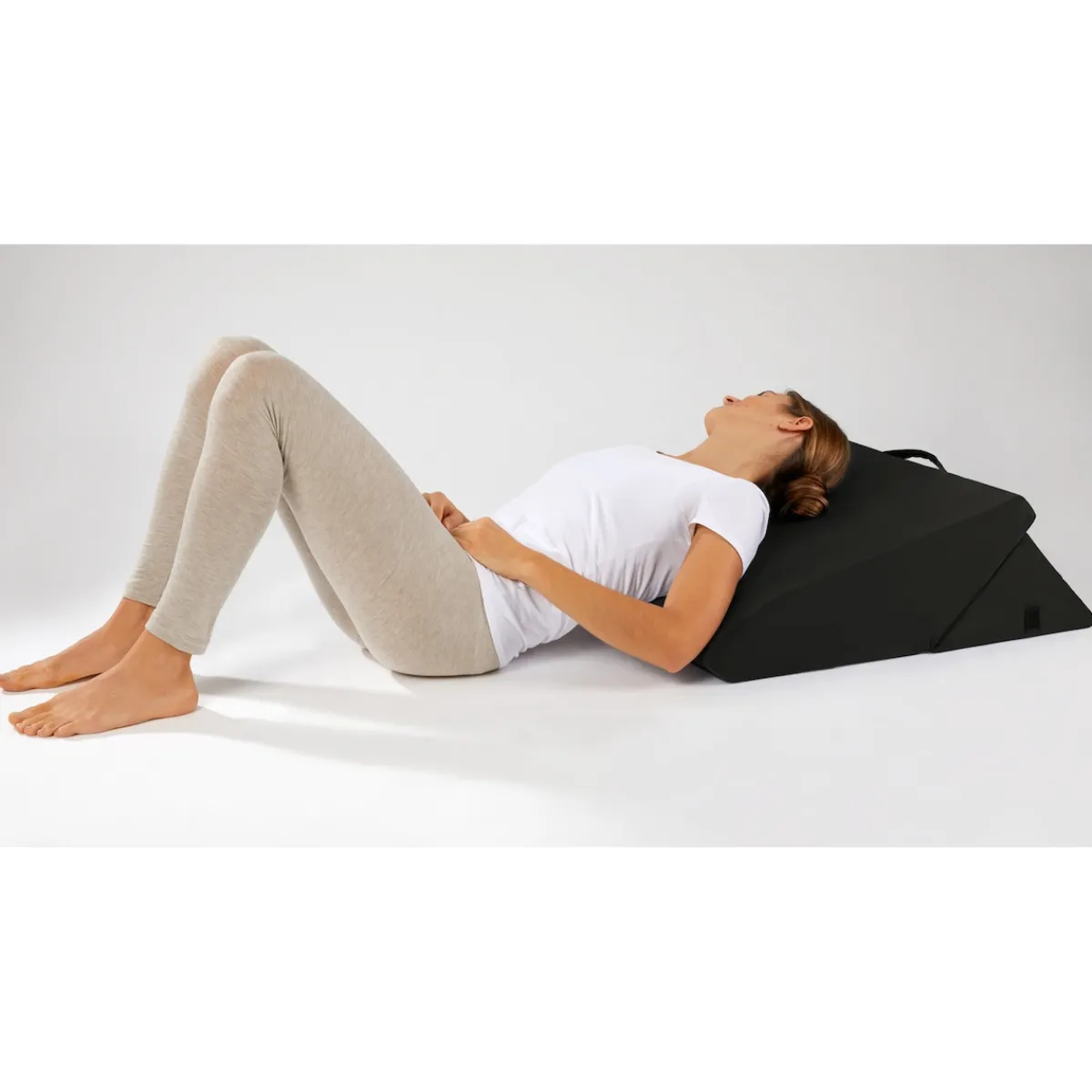 Die moderne Hausfrau Multi-Keilkissen „7 in 1“ schwarz