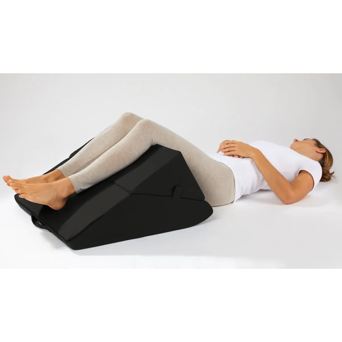 Die moderne Hausfrau Multi-Keilkissen „7 in 1“ schwarz