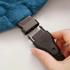 Die moderne Hausfrau Nacken/Rücken Wärmekissen, Extra lang Blau