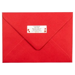 Die moderne Hausfrau Namensaufkleber 