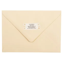 Die moderne Hausfrau Namensaufkleber 