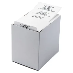 Die moderne Hausfrau Namensaufkleber "Schrifttyp B" schwarz