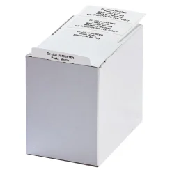 Die moderne Hausfrau Namensaufkleber "Schrifttyp A" schwarz