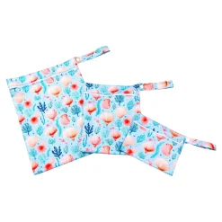 Damen Die moderne Hausfrau Nassbeutel-Set "Muschel", 3-teilig