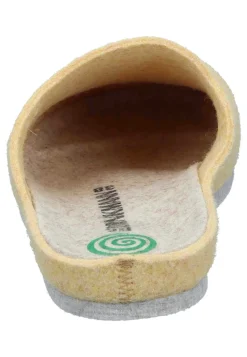 Damen Die moderne Hausfrau NERPIO HOME Hausschuhe hellgel