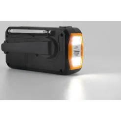 Die moderne Hausfrau Notfalldigitalradio mit Solarpanel