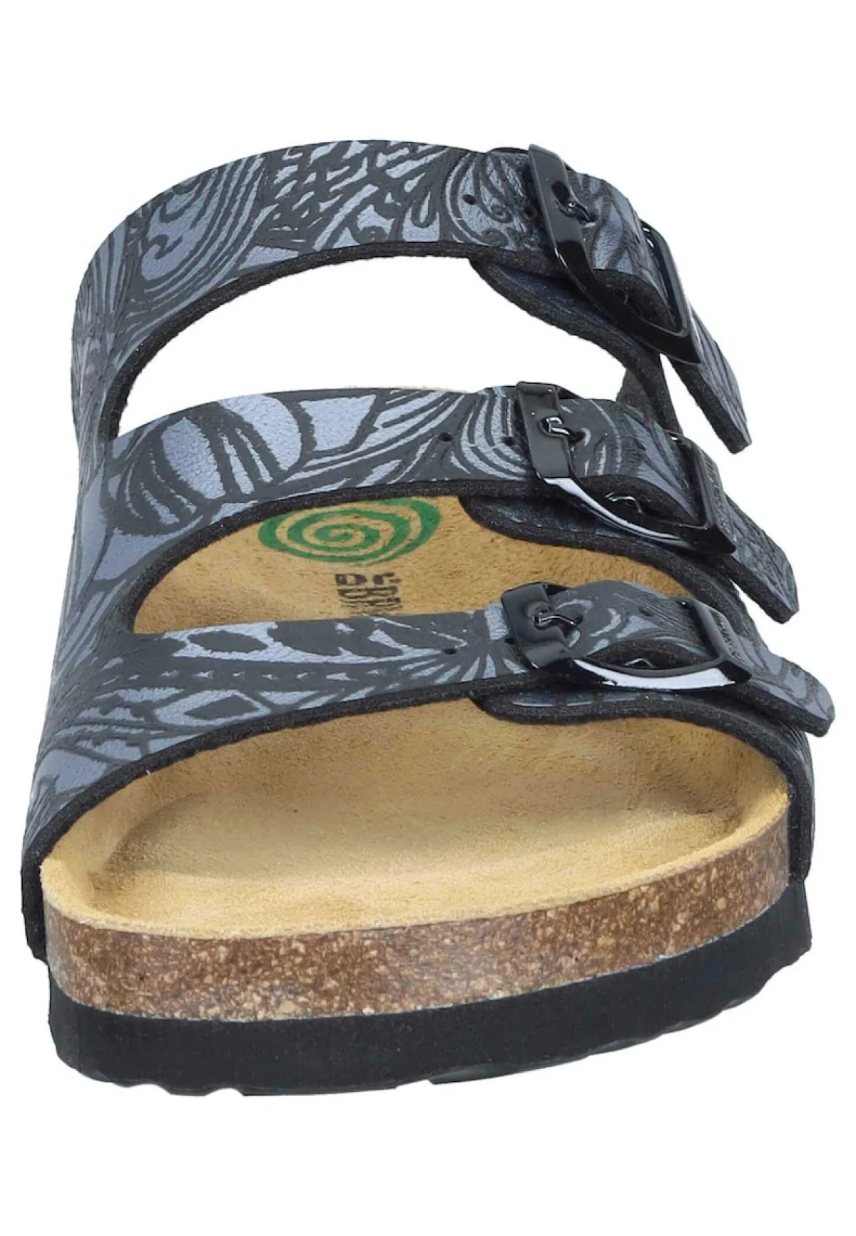 Damen Die moderne Hausfrau NOVELDA Pantoletten silber