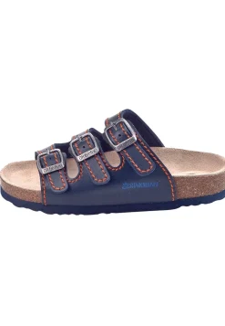 Herren Die moderne Hausfrau NOVELDA KIDS Pantoletten blau