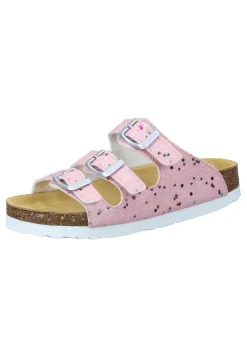 Damen Die moderne Hausfrau NOVELDA KIDS Pantoletten rosa