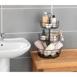 Die moderne Hausfrau Obst-Etagere „3-fach“