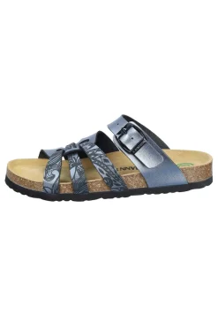 Damen Die moderne Hausfrau OLIVA Pantoletten grau