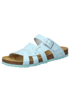 Damen Die moderne Hausfrau OLIVA Pantoletten hellgrün