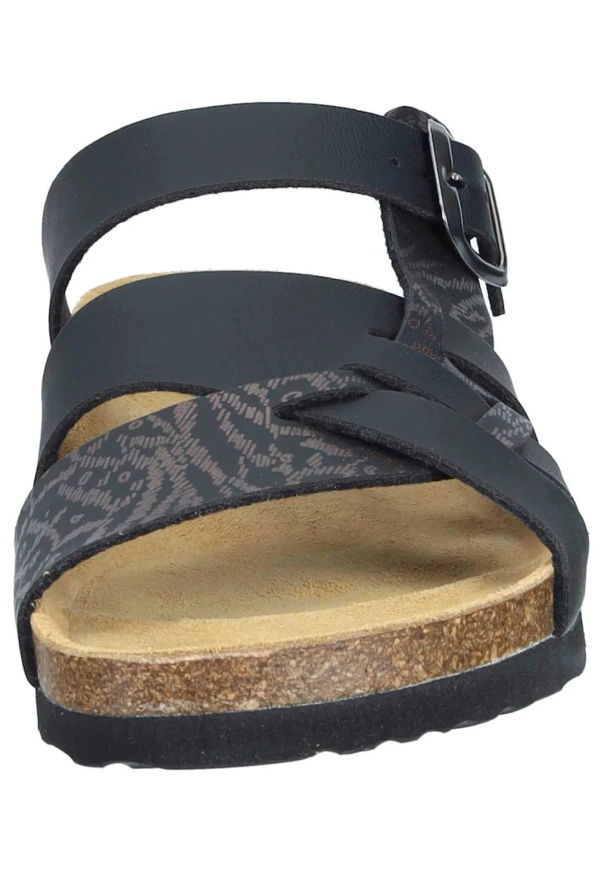 Damen Die moderne Hausfrau OLIVA Pantoletten schwarz