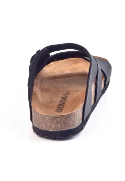 Damen Die moderne Hausfrau OLIVA Pantoletten schwarz