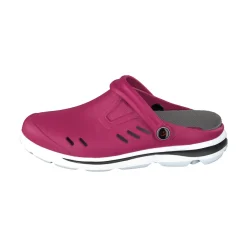 Herren Die moderne Hausfrau Ortho Clog rot