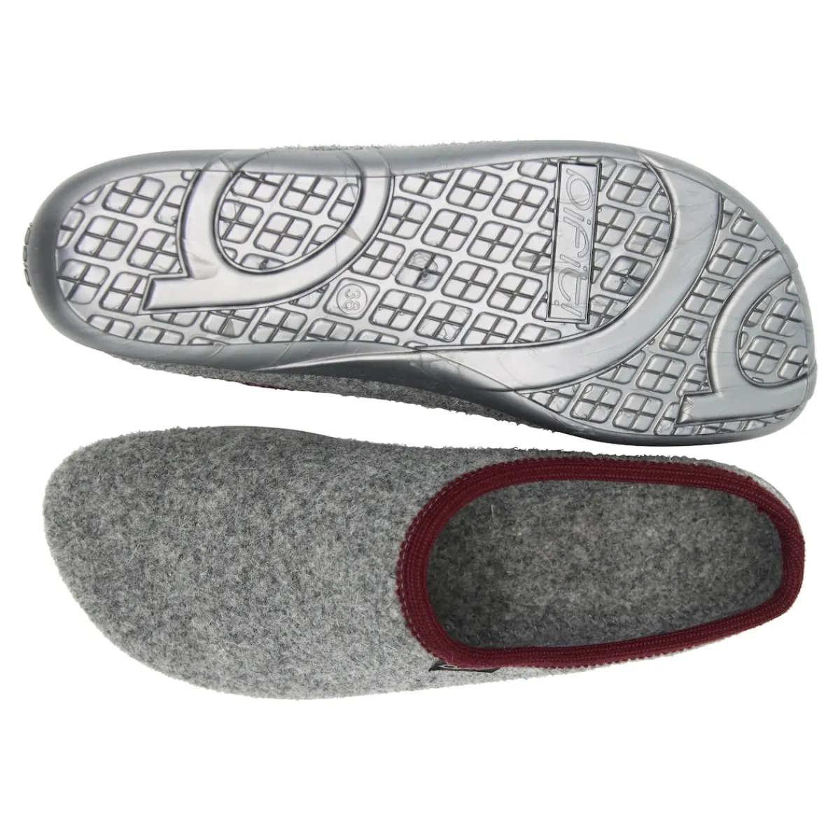 Damen Die moderne Hausfrau Pantoffel Saale