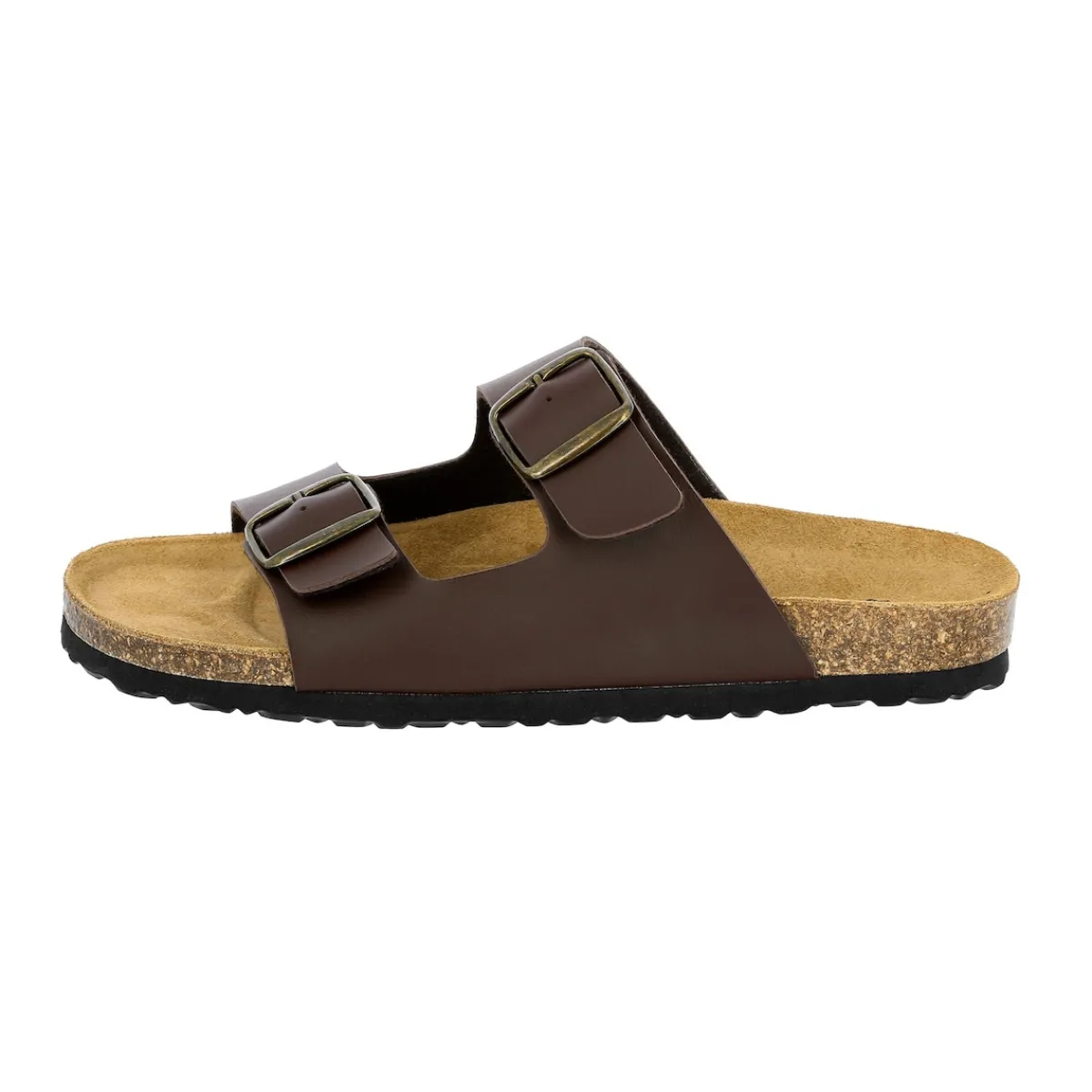 Damen Die moderne Hausfrau Pantolette Bioline Man braun