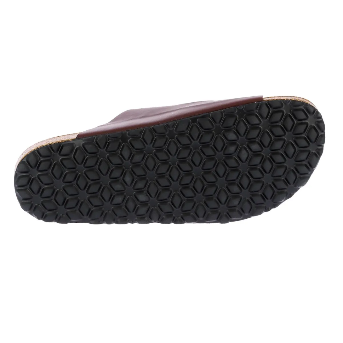 Damen Die moderne Hausfrau Pantolette Bioline Man braun