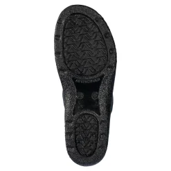 Damen Die moderne Hausfrau Pantolette mit Leder für Damen blau