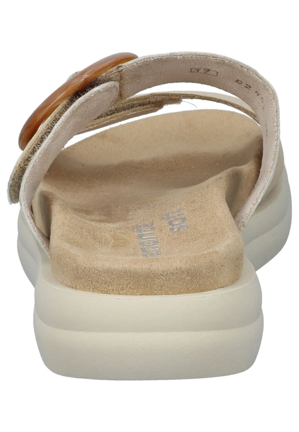 Damen Die moderne Hausfrau Pantoletten beige