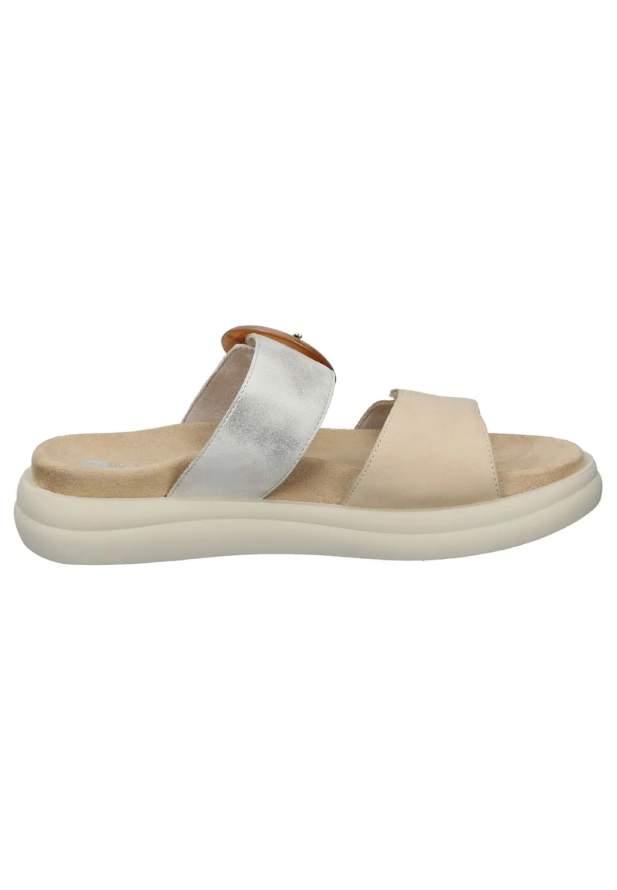 Damen Die moderne Hausfrau Pantoletten beige