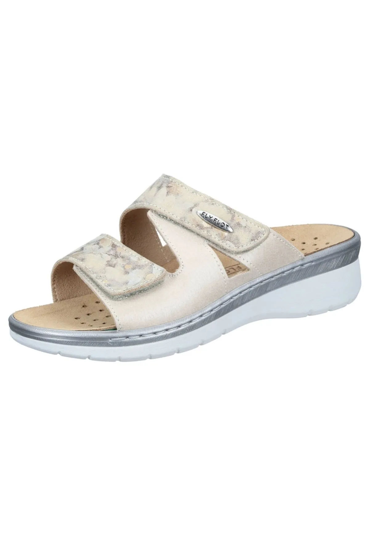 Damen Die moderne Hausfrau Pantoletten beige