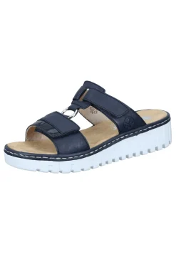 Damen Die moderne Hausfrau Pantoletten blau