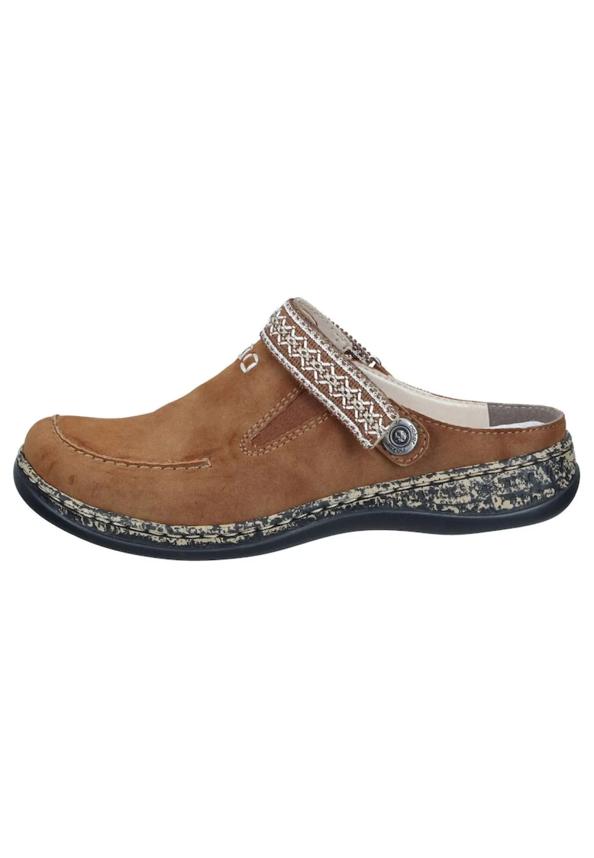 Damen Die moderne Hausfrau Pantoletten braun