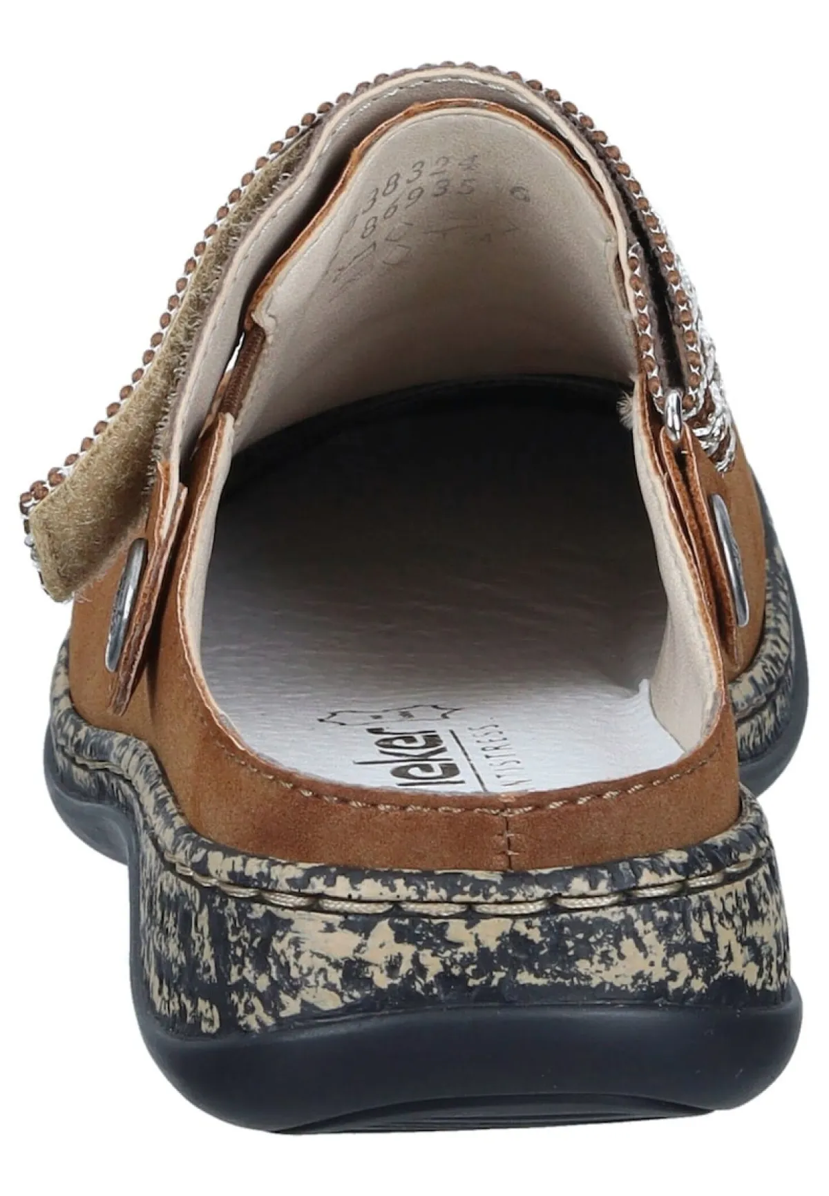 Damen Die moderne Hausfrau Pantoletten braun