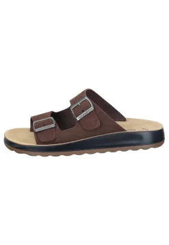 Herren Die moderne Hausfrau Pantoletten braun