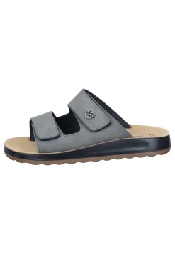 Herren Die moderne Hausfrau Pantoletten grau