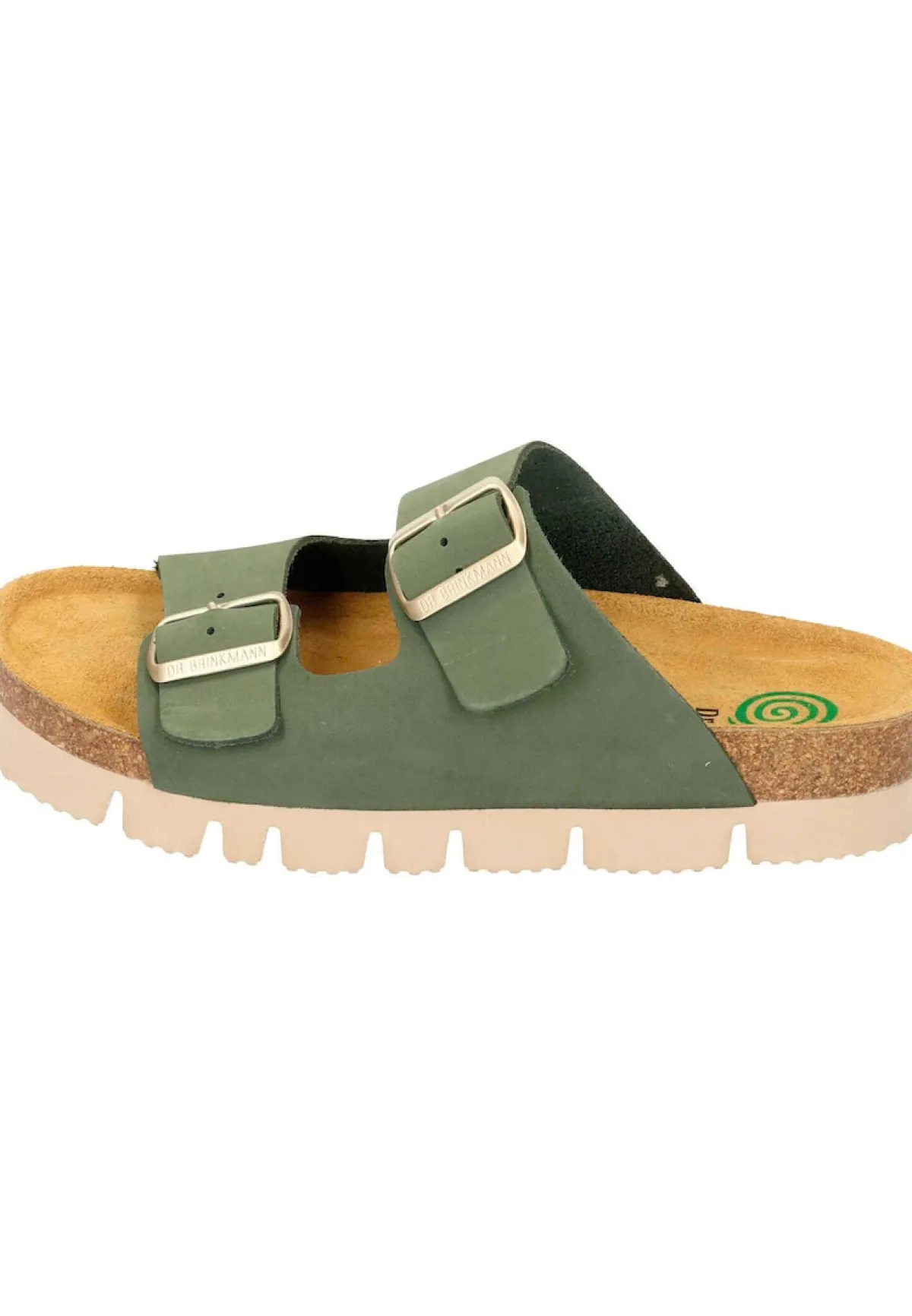 Damen Die moderne Hausfrau Pantoletten grün