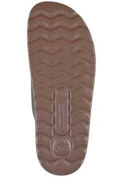 Herren Die moderne Hausfrau Pantoletten grün