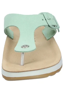 Damen Die moderne Hausfrau Pantoletten grün