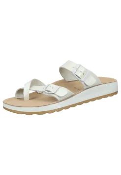 Damen Die moderne Hausfrau Pantoletten hellgrau