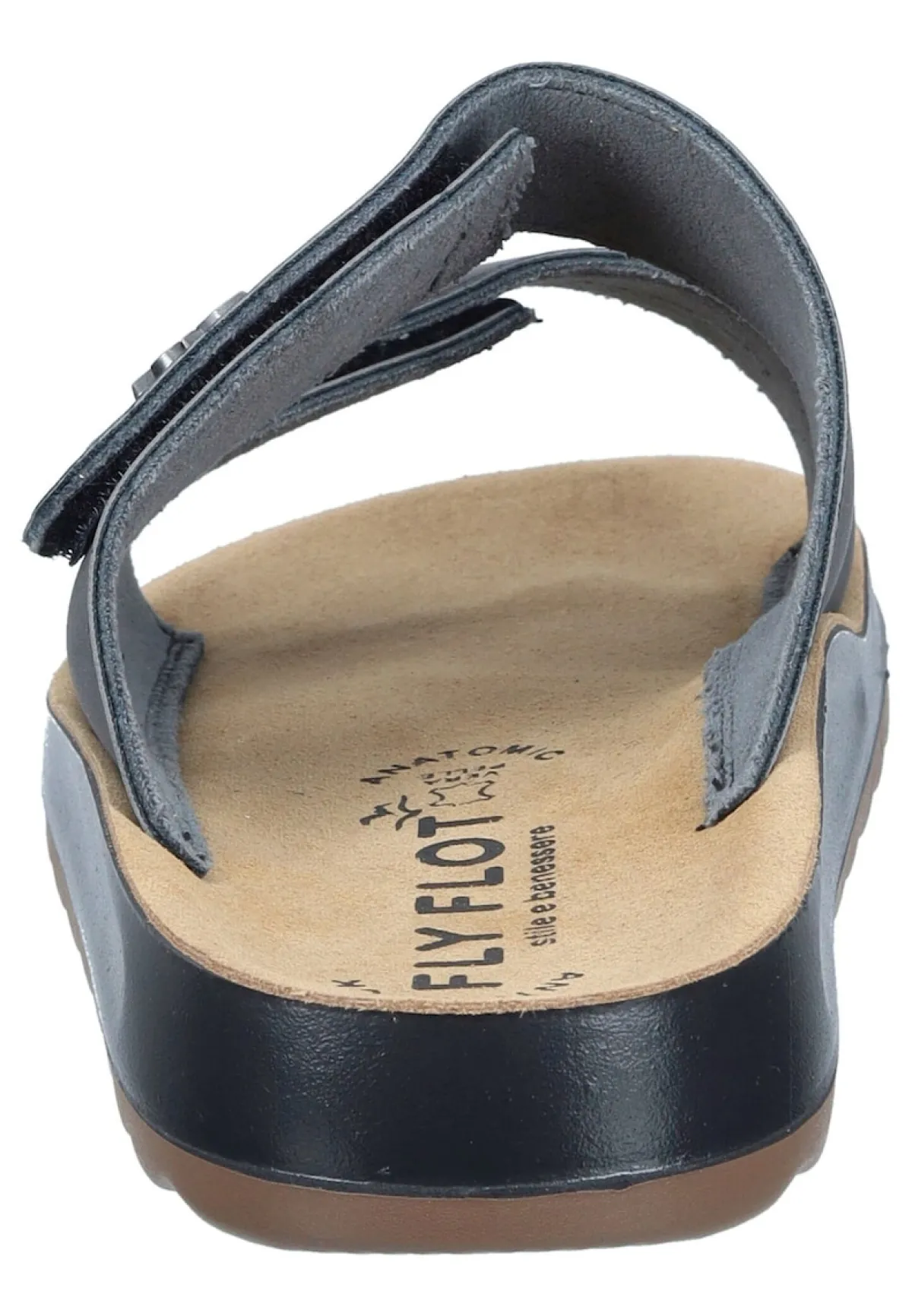 Herren Die moderne Hausfrau Pantoletten schwarz