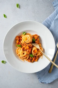 Die moderne Hausfrau Pastateller Set, Porzellan Barca