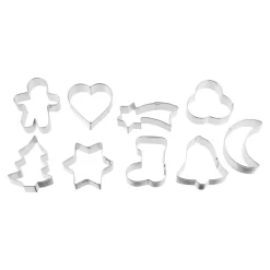 Die moderne Hausfrau Patisserie Ausstecher auf Drahtbügel, 9 Stück