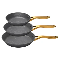 Die moderne Hausfrau Pfannen-Set „LavaGold", 3-teilig