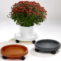 Die moderne Hausfrau Pflanzenroller weiß