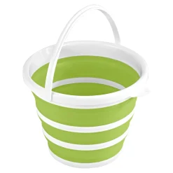 Die moderne Hausfrau Platzspar-Eimer "Easy", 10 l grün