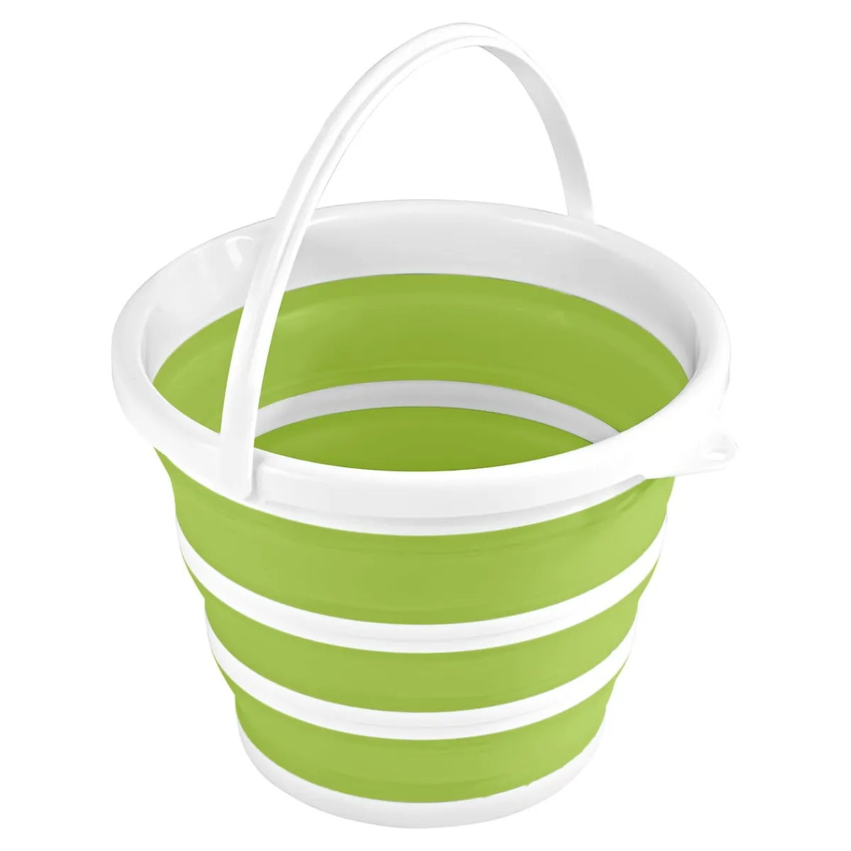 Die moderne Hausfrau Platzspar-Eimer "Easy", 10 l grün