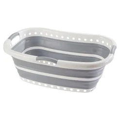 Die moderne Hausfrau Platzspar-Wäschekorb "Komfort"