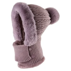 Damen Die moderne Hausfrau Polar-Schalmütze „Violetta“