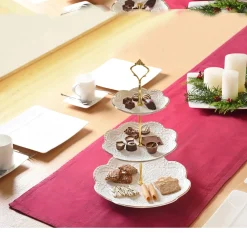 Die moderne Hausfrau Porzellan-Etagere, festlich