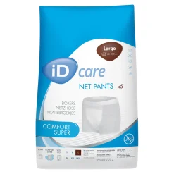 Die moderne Hausfrau Premium Netzhose unisex Comfort, 5 Stück